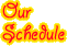 Our Schedule